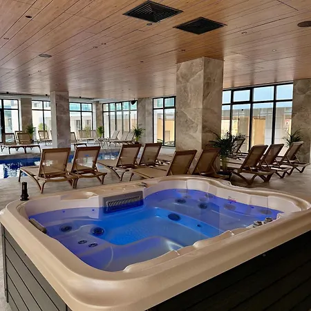 Sunset Light In Odyssey Pool & Năvodari